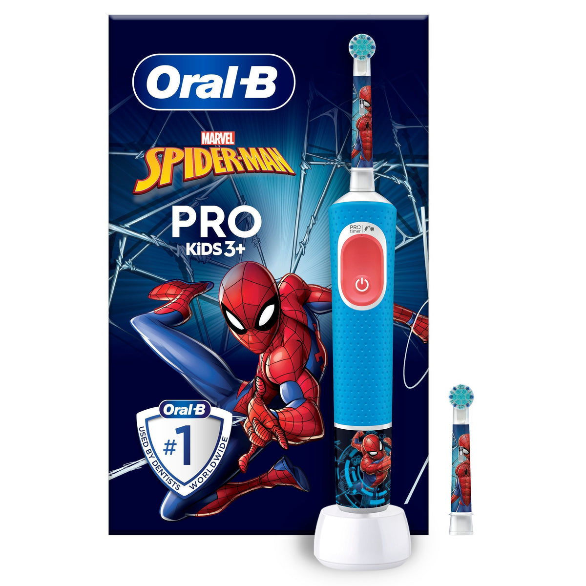 Oral B Vitality Pro Kids Spiderman HBOX Boîte à risques électrique